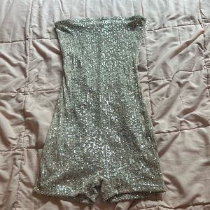 Fashion Nova sequin romper